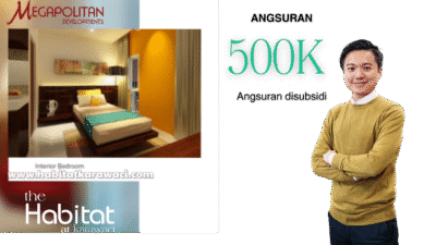 tipe studio apartemen habitat (1)