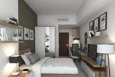 tipe studio apartemen habitat